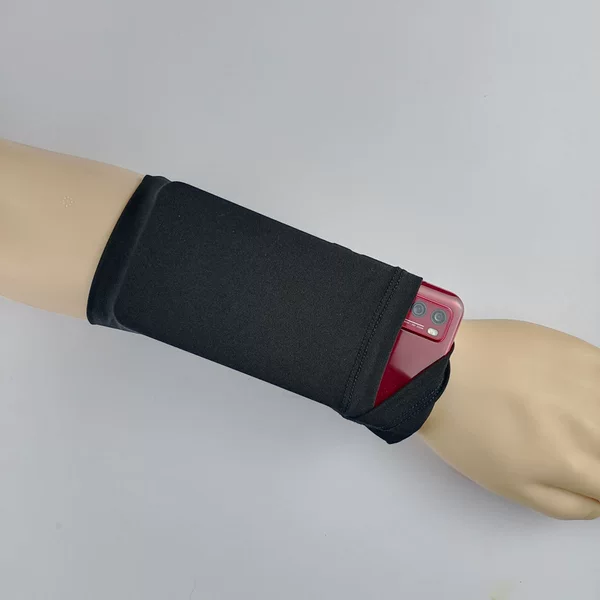 Running Mobile Phone Arm Bag Sports Wrist Bag Outdoor Cycling Mobile Phone Bag Men's and Women's Fitness Marathon Arm Cover Coin Purse