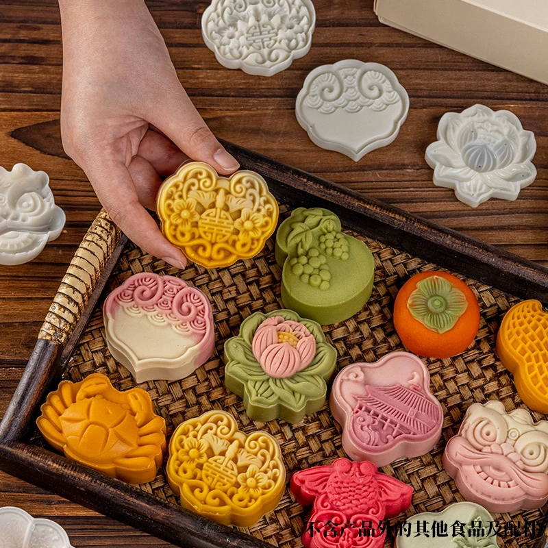 Ruyudeshui форма для Mooncake, инструмент для выпечки штампування бытовой торговец машитвая 2025 модель с значением оптом