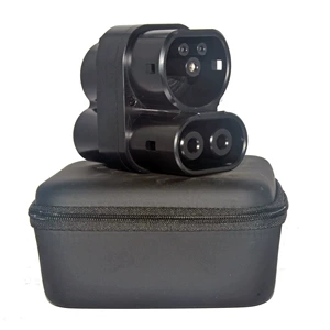New Energy Electric Vehicle CCS1 to CCS2 ChArging AdApter 250A AmericAn StAndArd to EuropeAn StAndArd FAst ChArging