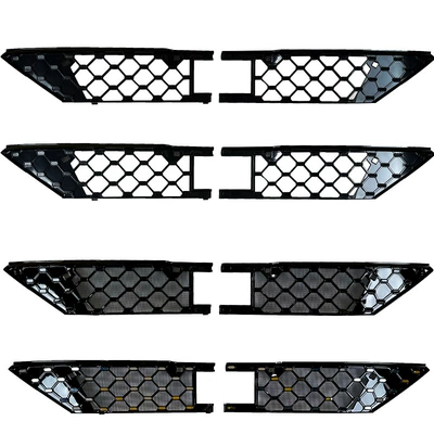 () Modification, Automobile anti-insect net - starlight-8-section-glossy-matte-black