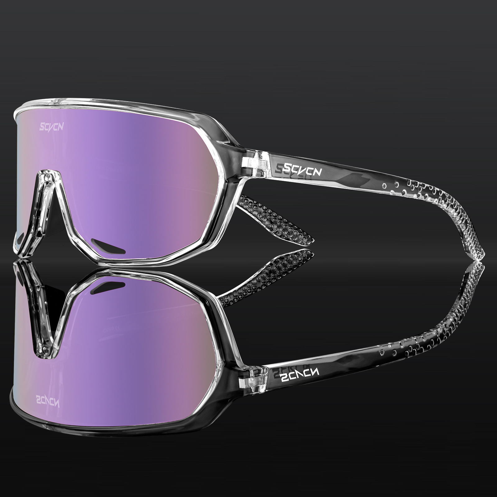 Gafas de Ciclismo Deportivo de PC, Lentes Intercambiables para Deportes al Aire Libre