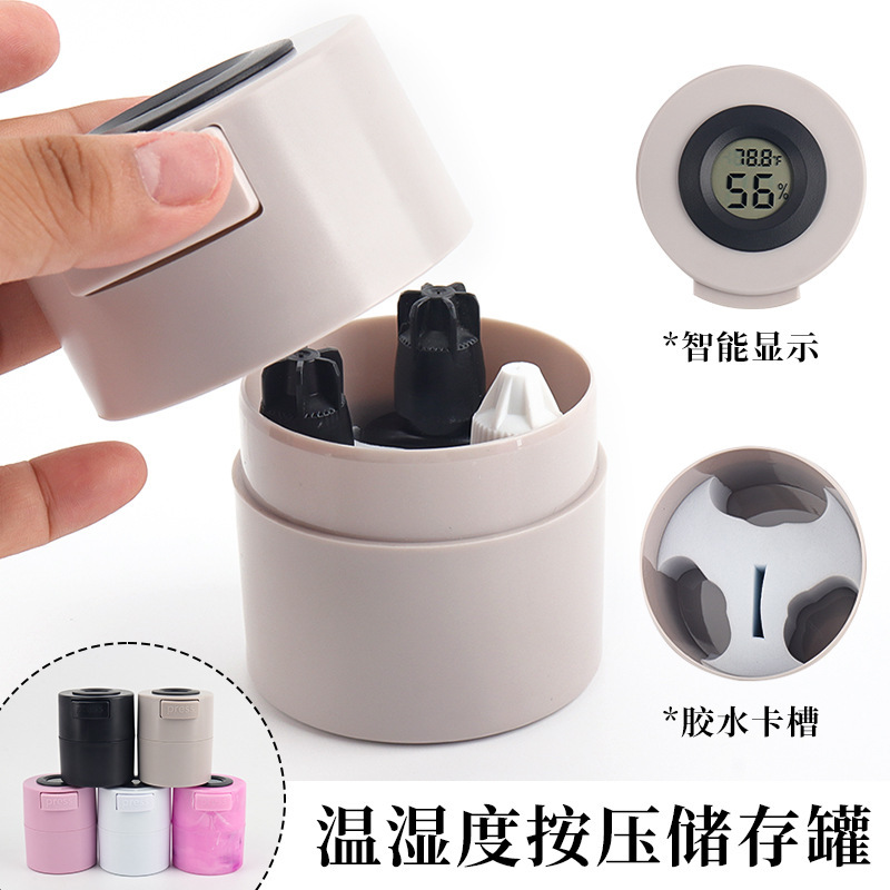 Wholesale grafting eyelash pressing glue storage tank multi-functional temperature display glue tank portable storage tank