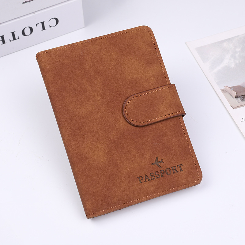 Transfronterizo 2024 nuevo pasaporte multifuncional portabilletos de avión almacenamiento de documentos de viaje bolsa necesaria Amazon Hot Sale