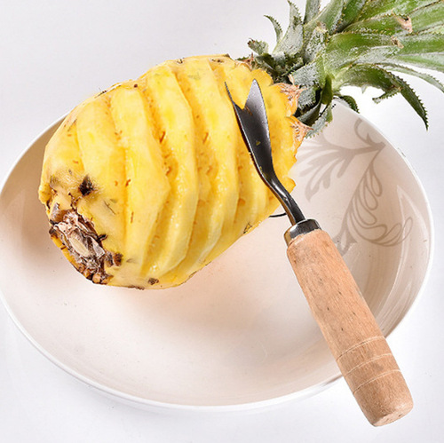 Stainless steel pineapple knife pineapple peeler eye remover seed digging peeling knife pineapple artifact no welding pineapple shovel