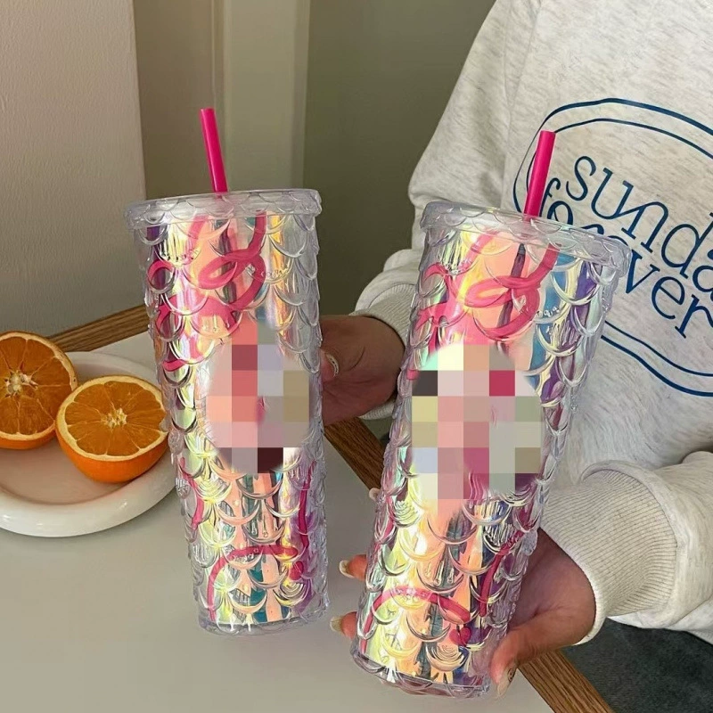 (Cross-border trading), summer plastic straw, capacious tea cup