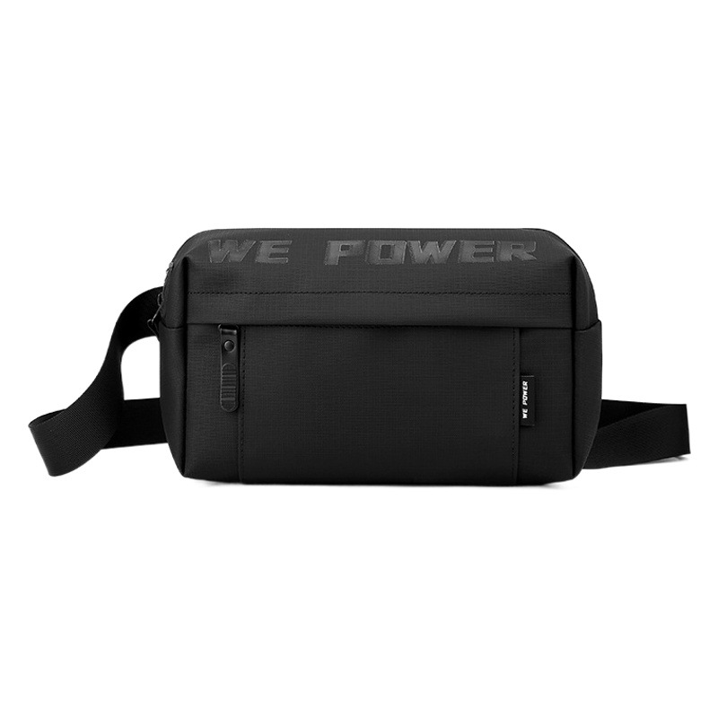 WEPOWER nuevo bolso de hombre, bolso de hombro casual, bolso de pecho, bolso de mensajero de viento funcional, bolso de cintura de moda, bolso pequeño