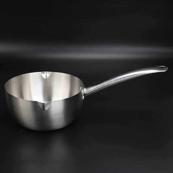 Single pot with steel handle 18cm