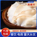 海螺片冷冻响螺片螺肉切片贝类寿司火锅煲汤食材海鲜水产餐饮批发