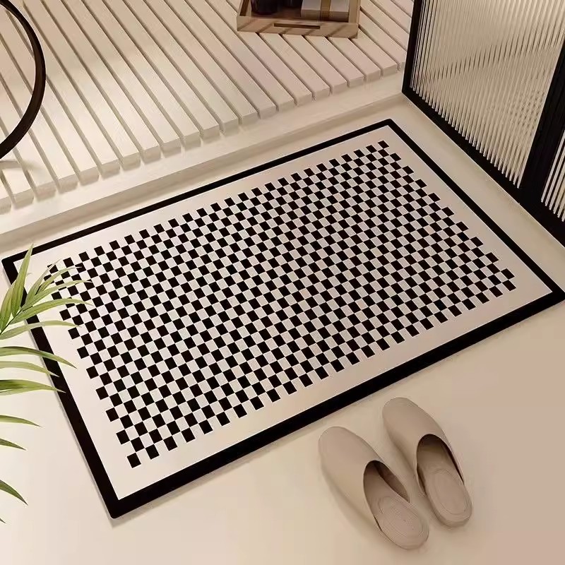 Badmat van technische stof antislip sneldrogend en absorberend_voghion.com