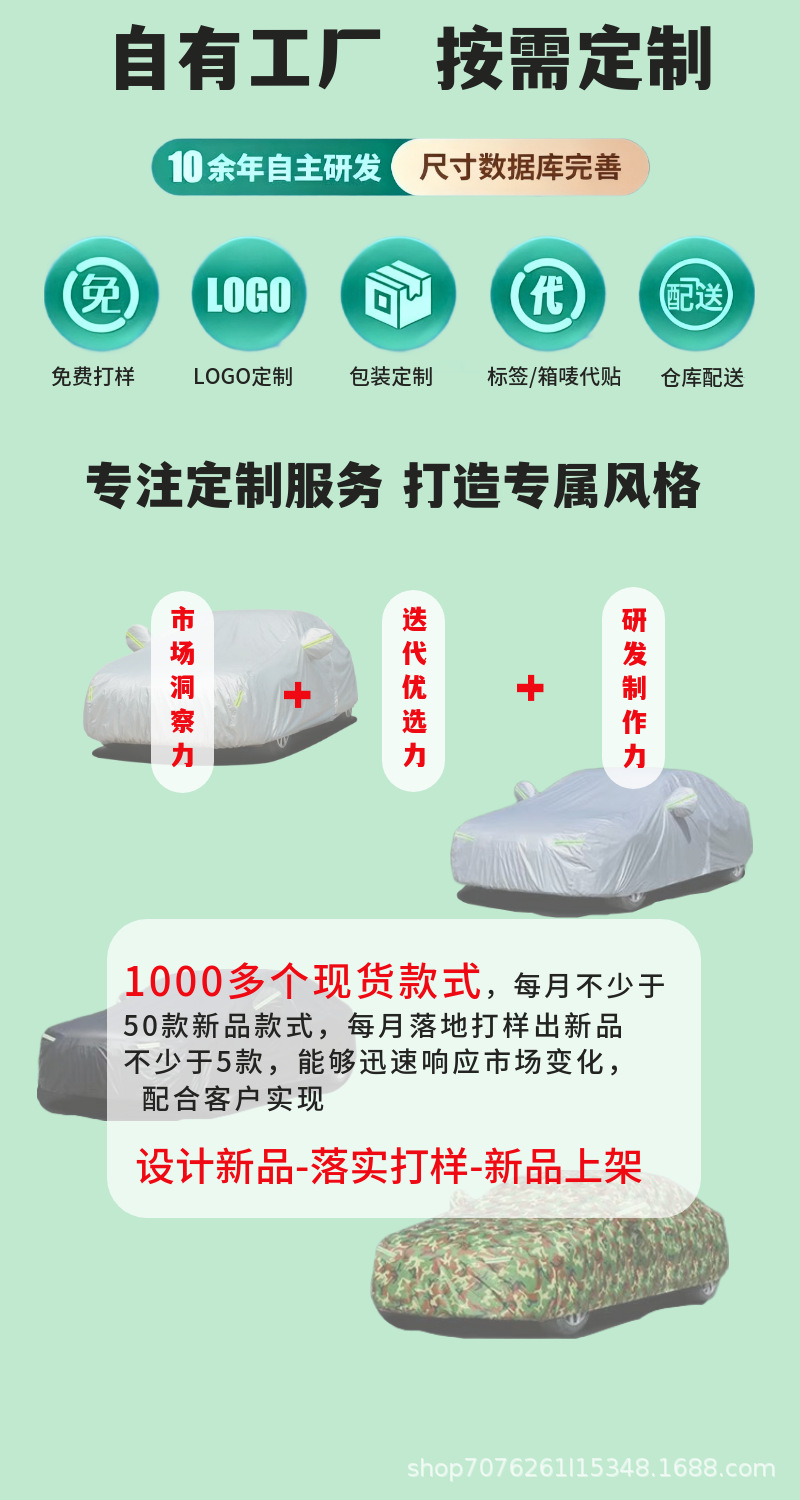 Half Car Cover, Car Half-Body Sun Protection, Rainproof, Heat-Insulating Sunshade Cover, Car Cover, Outer Cover, Small Car Cover, Oxford Cloth, Dustproof
