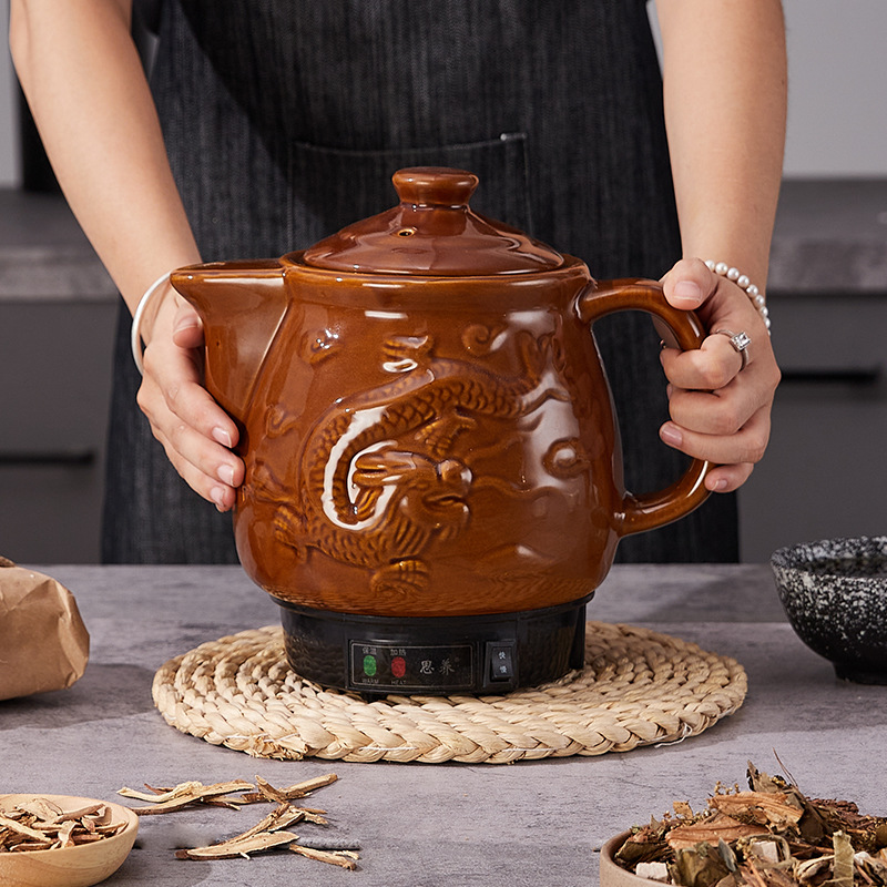 3L Double Dragon pot