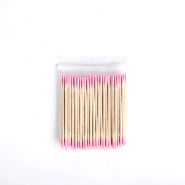 Fuchsia cotton swabs, 7cm