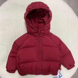 男女童棉服2025冬季新款加厚外套棉服婴幼儿百搭棉衣儿童洋气棉袄