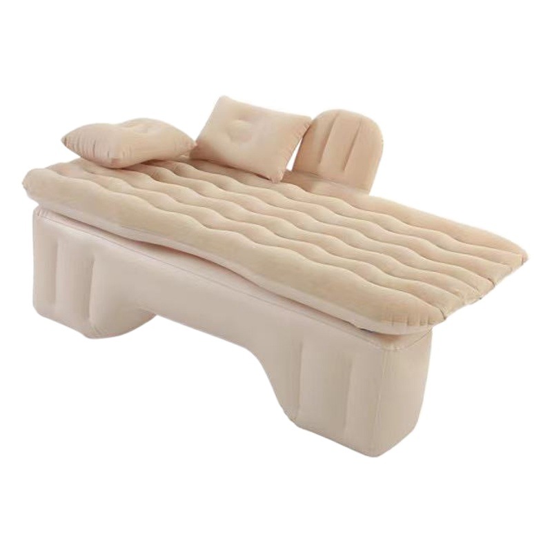 Fuente de la fábrica suministros interiores coche plegable cama inflable flocado coche colchón inflable SUV viaje cama inflable