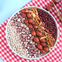 Red bean, barley and gorgon tea, adzuki bean and orange peel combination triangle package, barley and gorgon tea, one piece drop shipping