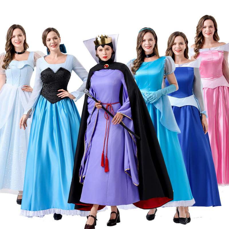 New Halloween Princess Dress cosplay Fancy Dress Dance Drama Costume Tea Party Costume New Halloween Princess Dress cosplay Fancy Dress Dance Drama Costume Tea Party Costume