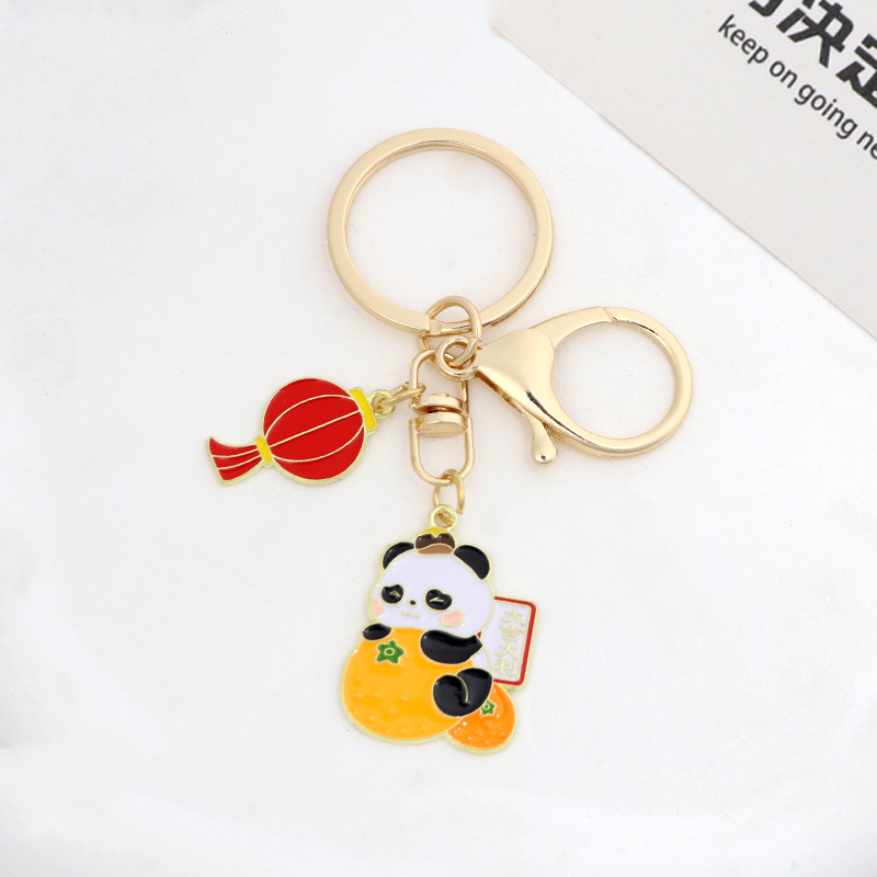 Panda gigante + linterna - longxia Kou