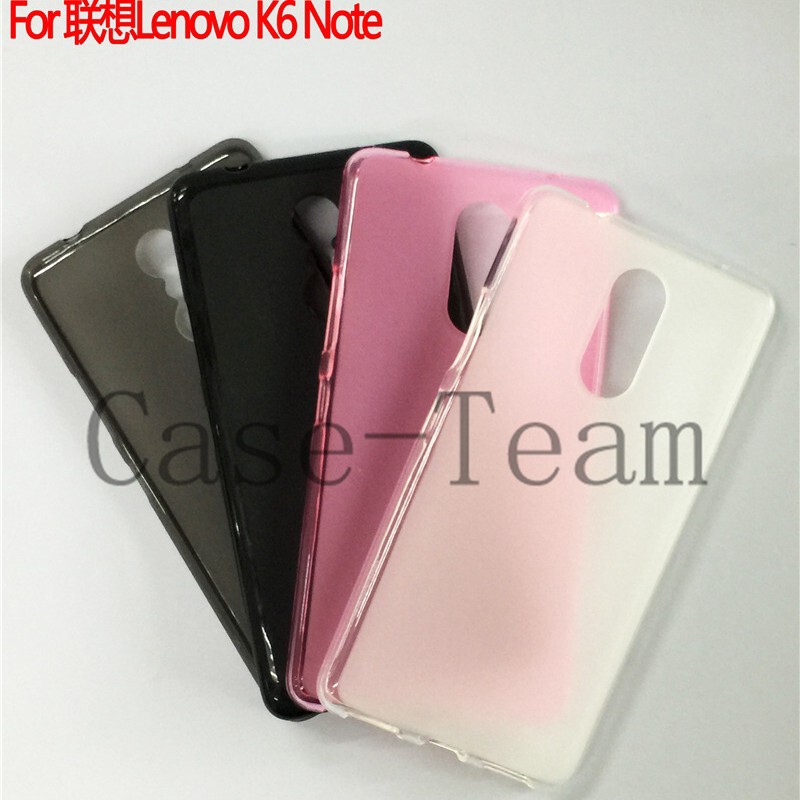 Suitable for Lenovo K6 Note Mobile Phone Case Transparent Protective Cover Mobile Phone Case Pudding Case Material Tpu