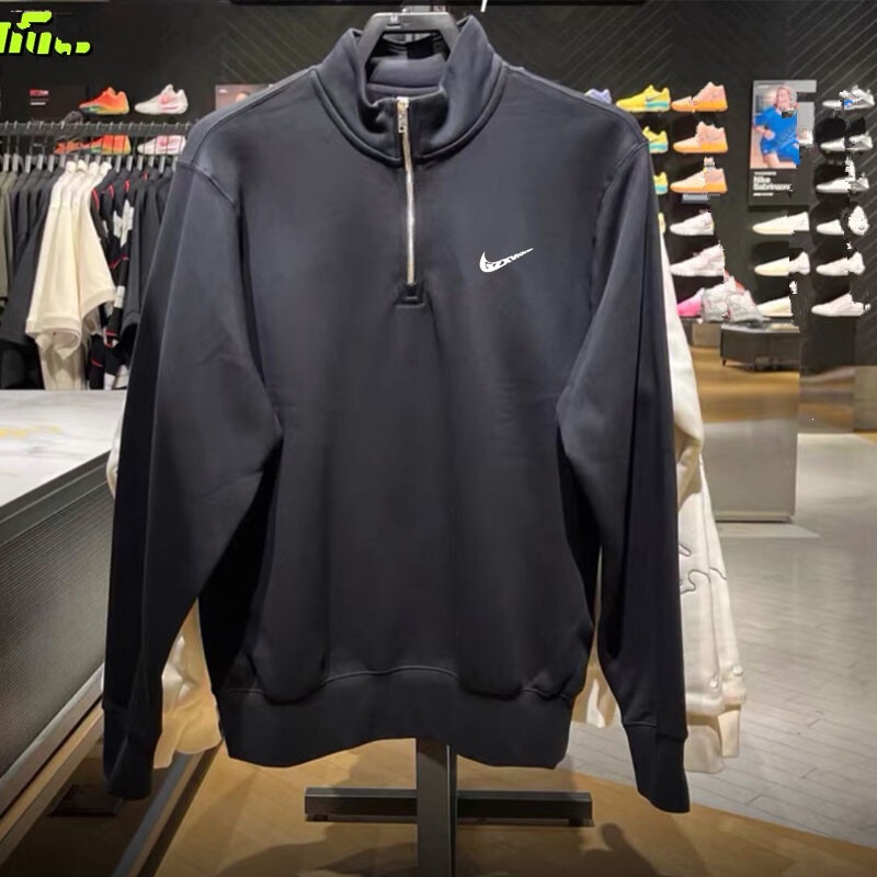 Half-zip pullover high street sweatshirt for men, new spring/autumn 2026 model, stylish and versatile men's top Half-zip pullover high street sweatshirt for men, new spring/autumn 2026 model, stylish and versatile men's top
