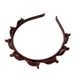 Flocking Hair Band Internet Celebrant Headwear Finishing Broken Hair Clip Sweet All-match Simple Non-slip Toothed Headband Hair Accessories