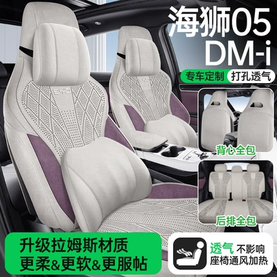 Byd Sea Lion 05Dmi 25 modelləri üçün xüsusi süet dəri oturacaq üzlükləri