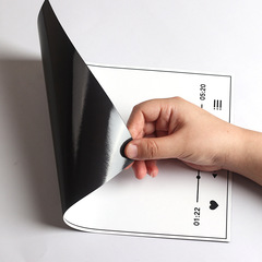 A3A4 Magnetic Soft Whiteboard for Home, Cute Magnetic Refrigerator Magnet, Influencer's Simple Music Playlist Message Board
