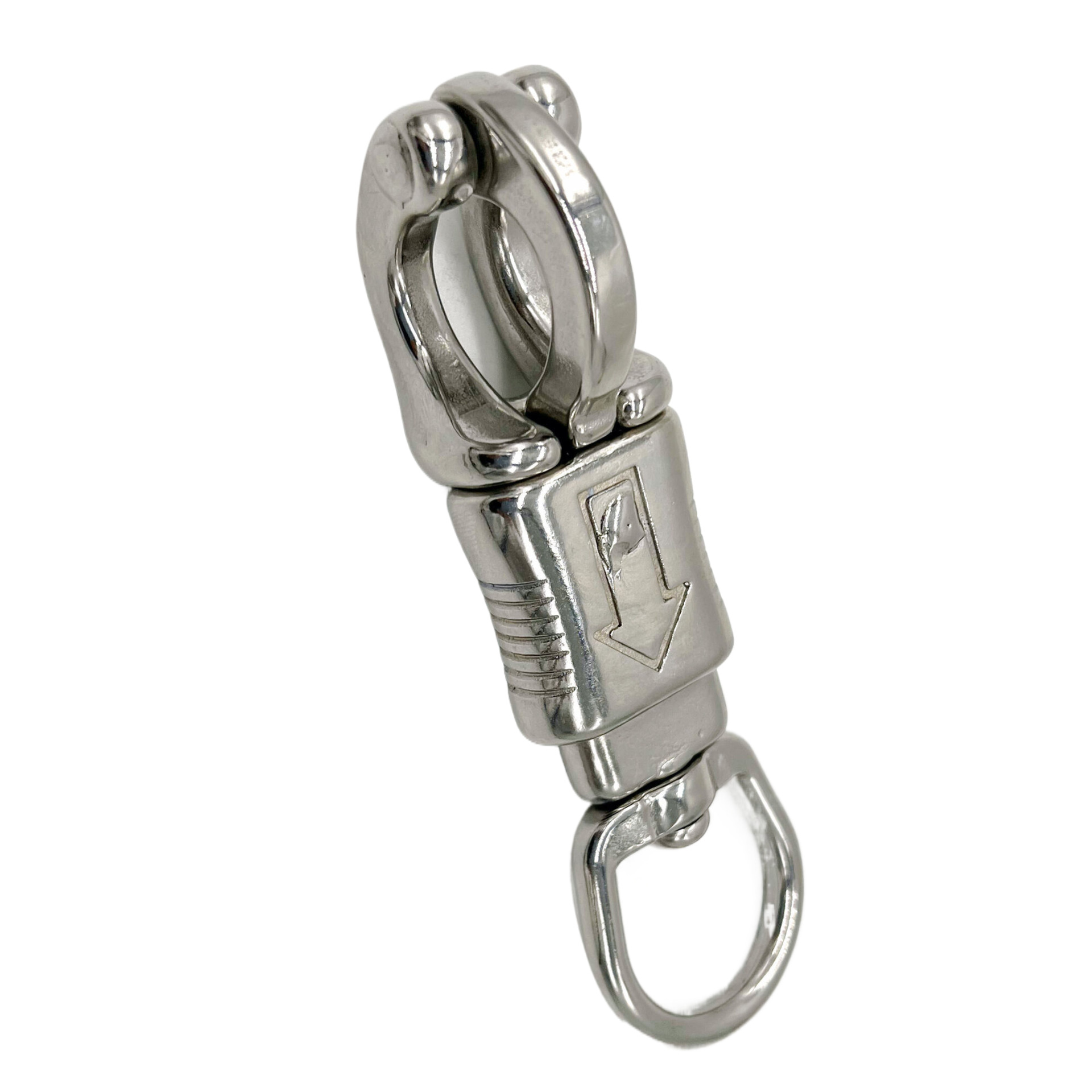 不锈钢旋转环惊马钩 快脱钩 挂钩 释放钩 马具锁扣 船用索具配件