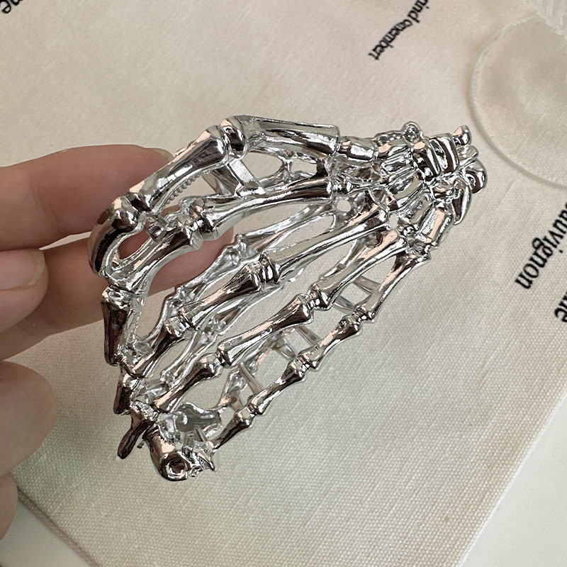 Women's Ig Style Spider Spider Web Skull Claw Alloy Plating Hair Claws display picture 6