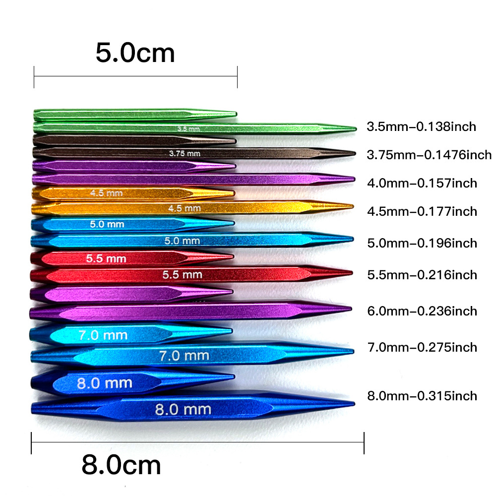 Alúmina transfronteriza desmontable cubo aguja de manga cuadrada aguja de manga de alúmina 5 + 8 aguja de manga anular