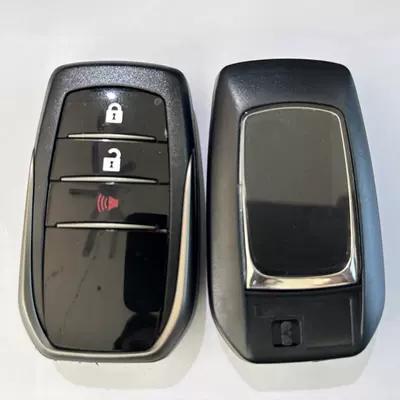 Avtomobil qapı kilidi silindrləri 3 4-key large card smart - with-unlabeled-black-cover-toyota-cruiser-21-key-large-card-case