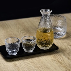 新型ガラス温酒器セット梅子酒清酒酒器家庭用ハンマー清酒温酒瓶梅子酒酒器