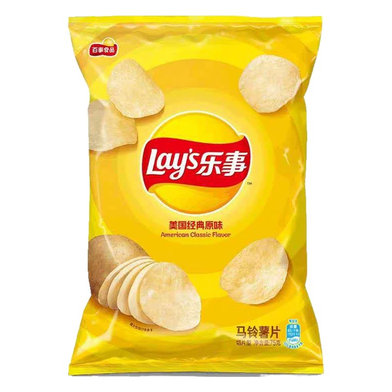 [Бесплатная доставка] Картофельные чипсы Leshi 70 г в мешках с настоящим картофельным чипсами