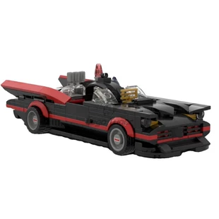 Конструктор MOC-93734 Бэтмобиль 1966 деталей