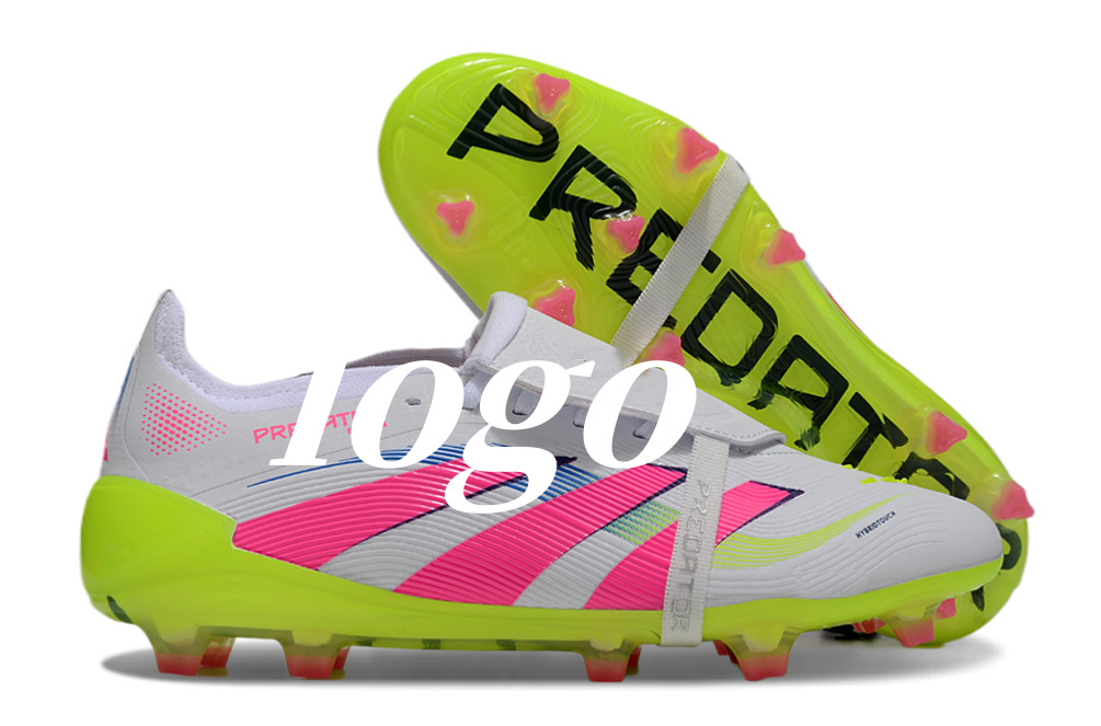 Los fabricantes de Putian venden al por mayor Halcón transfronterizo de 25 generaciones PREDATOR ACCURACY zapatos de fútbol con clavos fg de lengua abatible