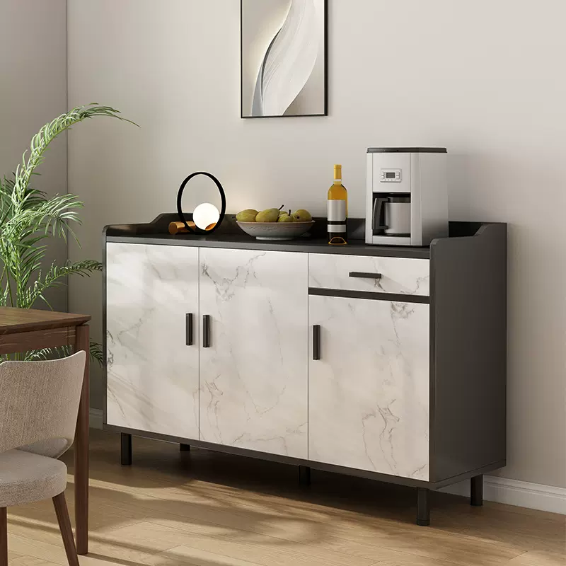 餐边柜靠墙一体置物柜现代简约茶吧机储物茶水柜家用客厅收纳柜子