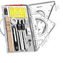 机械制图工具套装圆规专业绘图大学生工科绘图工具包作图工具建筑