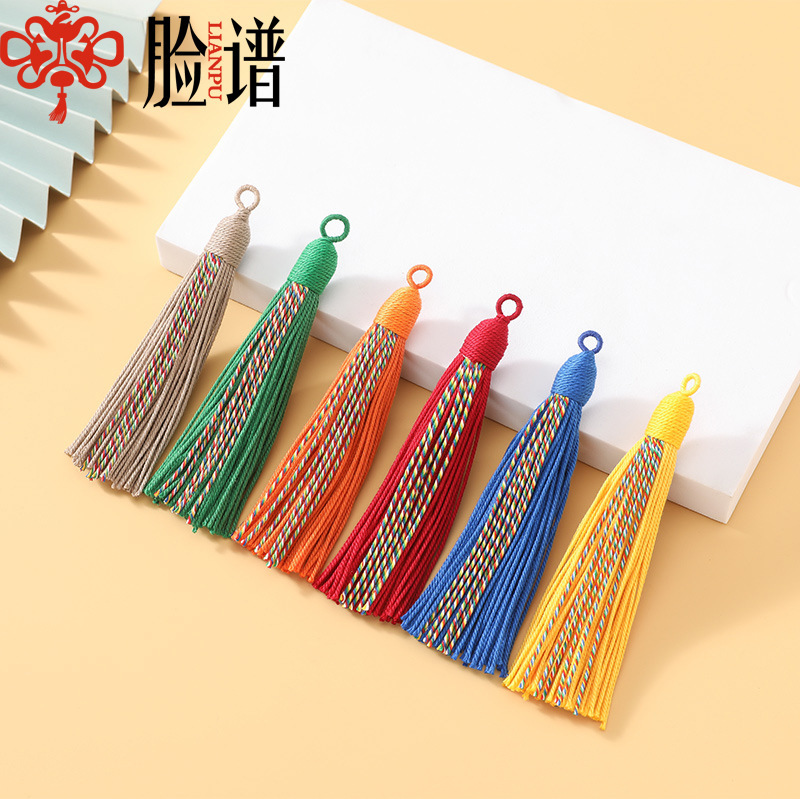 [Free Special Ticket] 11cm Xizang-Style Tassel, Colorful Hand-Twisted Cotton Thread Ornament, Tassel Pendant