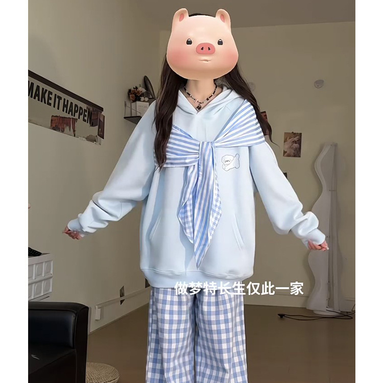 批发华棉复合原版做工卫衣薄款不连帽长袖上衣卫衣服|undefined