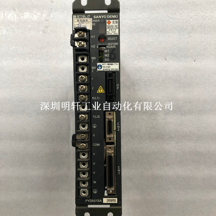 三星贴片机马达驱动器维修 PY0A015A1FD1P01 三洋伺服驱动器维修