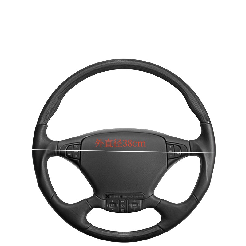 Suitable for Geely Lynk & Co Changan Xiaomi Byd Classic Steering Wheel Cover Ultra-Thin Anti-Slip Handle Cover Round D-Shaped