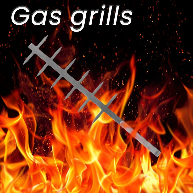 Трансграничные Barbecue comb skewers Барбекю расческа из нержавеющей стали Барбекю повторно использовать инструмент для барбекю