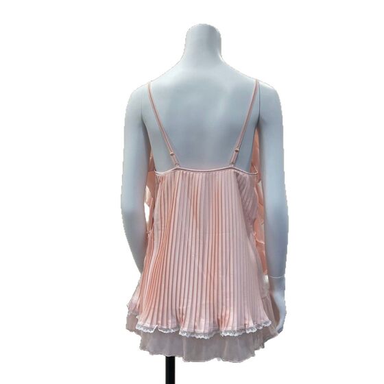 Meiyi French Design Organ Pleated Sling Dress Spring Women's Atmosphere Pure Super Fairy Dress