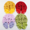 Children's hat, socks, non-slip set, scarf for new born, 0-6 month