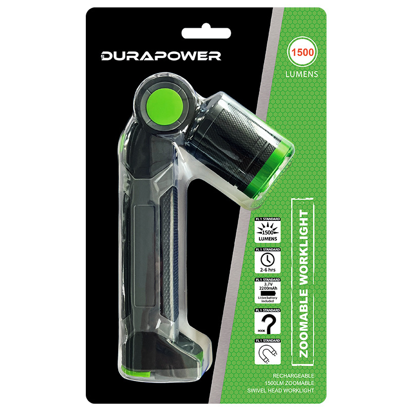26 New Models of Rotating Work Lights, Rechargeable 1500Lm Rotating Car Repair Lights, Led Emergency Lighting Auto Repair Lights