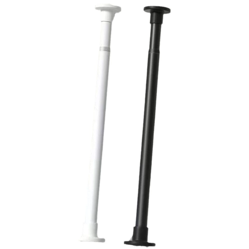 Телескопическая Удочка без перфорации для сушки одежды Стеллаж для ванной комнаты Карниз для штор для душа Спальня Гардероб для шкафа