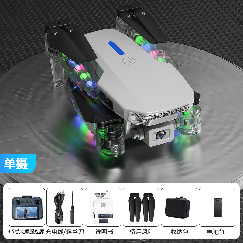 X13D avión de control remoto de alta definición fotografía aérea UAV luces LED cuadricóptero evasión de obstáculos modelo aéreo avión estudiante