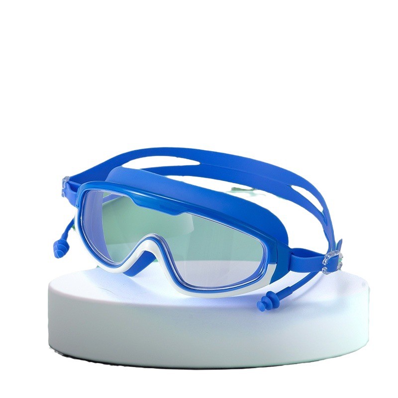 Gafas de Natación de Marco Grande para Niños de PC Antivaho para Natación
