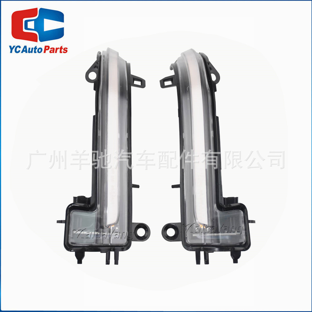 Aplicable a BMW Serie 3 F20 F30 Luz de dirección LED Indicador de señal Espejo retrovisor Lámpara de corriente