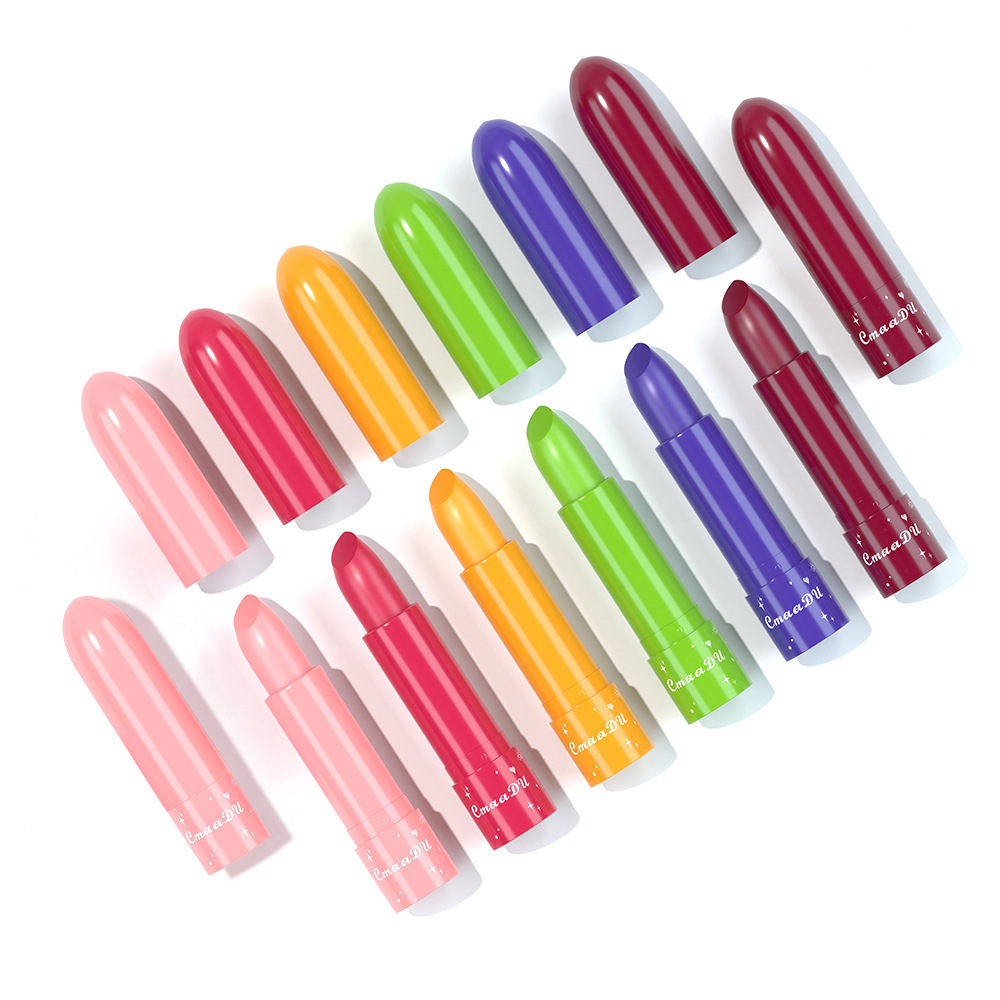 Check it out! Link Disclaimer - Exclusive for foreign trade :CmaaDu 6-pack Fruit-flavored color-changing Lipstick undefined