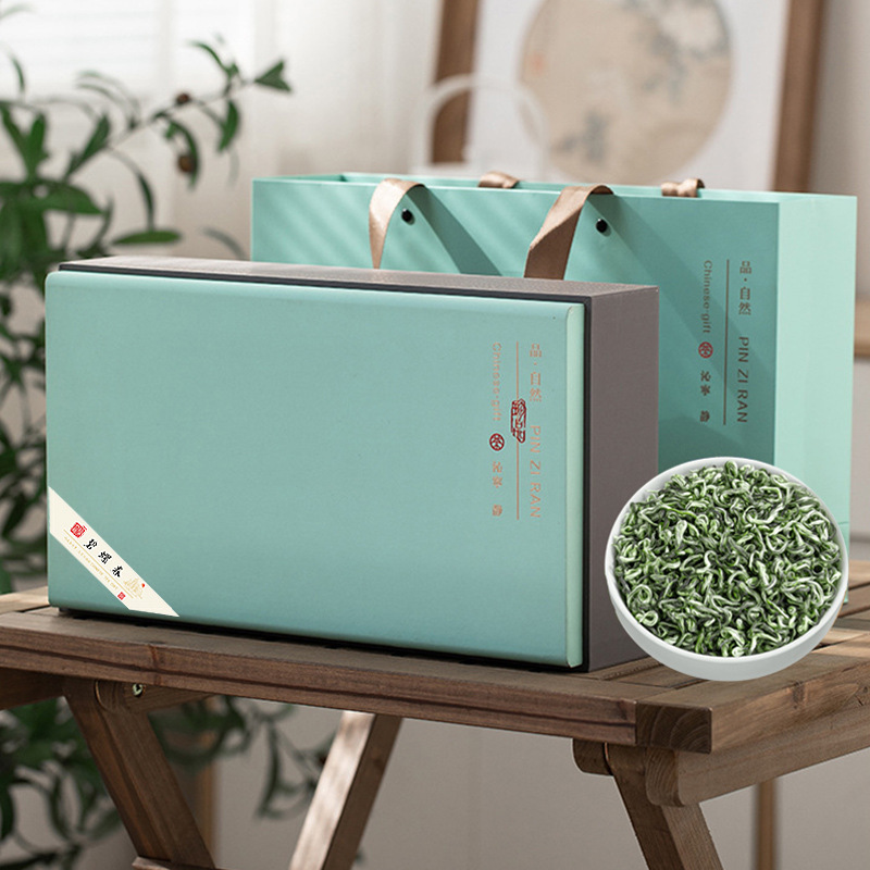 Green Tea 2026 New Tea Biluochun Tea Gift Box High-Grade Green Tea 250g Gift Box for Personal Consumption